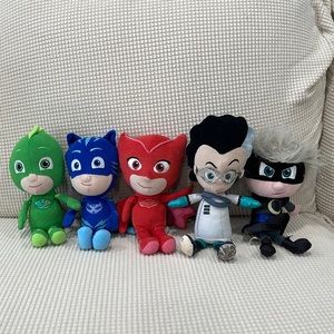 PJMask plushies